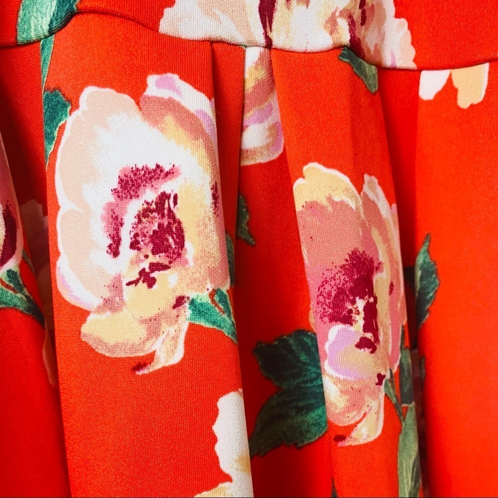 Monteau Floral Summer Dress Multi Colors Sz XS - Picture 8 of 14